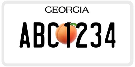 rf 12573 georgia tag|ga license plate lookup.